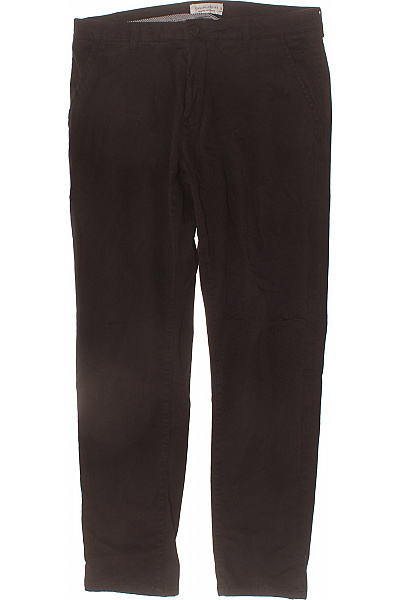 Casual Friday Pánské hnědé volnočasové kalhoty bavlněné rovné Velikost 31 | Casual Friday | obrázek 2