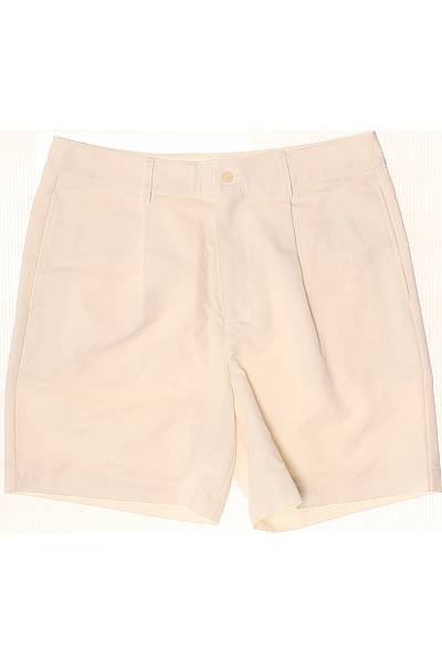 Pánské volnočasové krátké béžové chino kraťasy Vel. L | Unimoda | obrázek 2