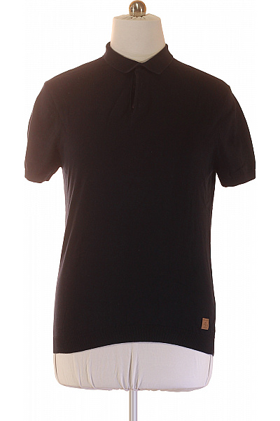 key largo Pánské bavlněné polo tričko s krátkým rukávem černé Velikost L | key largo | obrázek 2