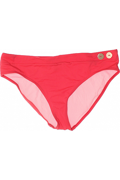 vivance červené dámské plavkové kalhotky s vysokým pasem a knoflíky Vel. 42 | vivance | obrázek 2