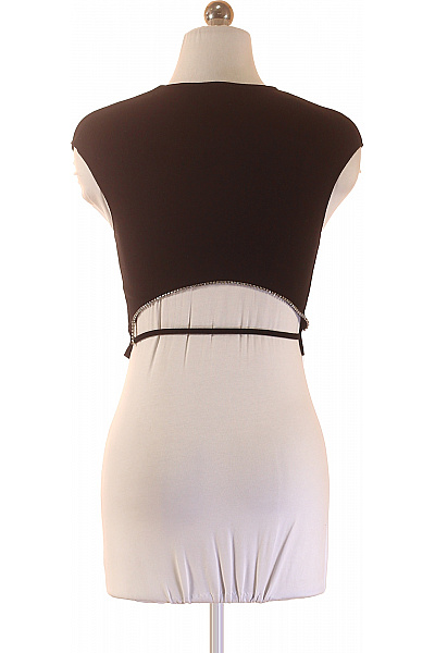 Bershka Dámské tričko krátký rukáv černé crop top basic Velikost S | Bershka | obrázek 2