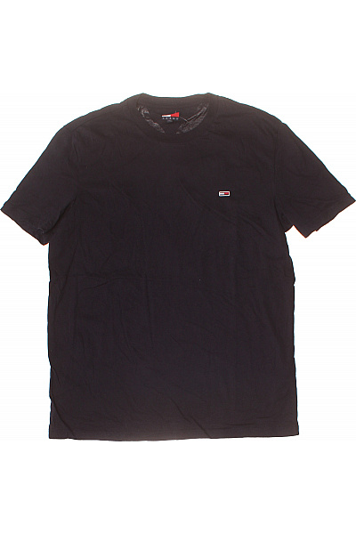 TOMMY HILFIGER Pánské černé tričko s krátkým rukávem basic Vel. xl | TOMMY HILFIGER | obrázek 2