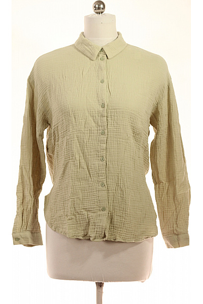 Judith Williams Dámská Bavlněná Košile S Dlouhým Rukávem Ležérní Velikost M