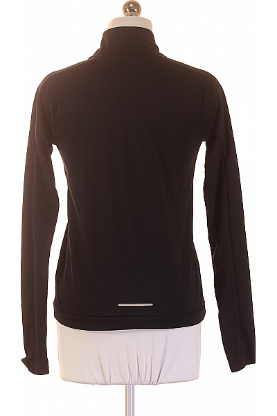 Nike dámská mikina na běhání se zipem u krku jednobarevná funkční Vel. XS | Nike | obrázek 3