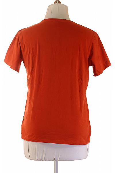 G-Star Pánské bavlněné tričko s krátkým rukávem oranžové jednobarevné basic Velikost XL | G-Star | obrázek 3