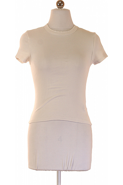 LeGer By Lena Gercke Dámské Tričko S Krátkým Rukávem Basic Jednobarevné Velikost 38