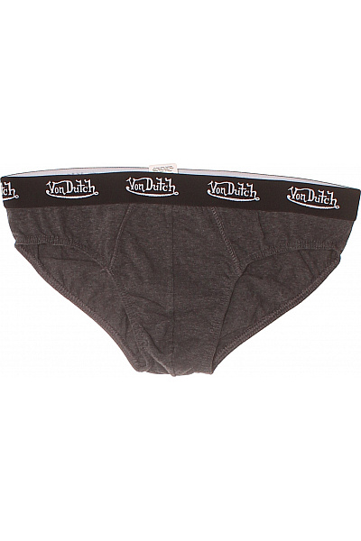 Von Dutch Pánské Bavlněné Slipy šedé Vel. XL