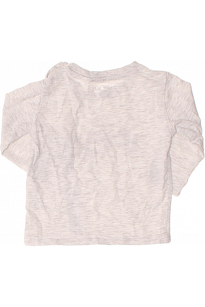 lemon beret Dětské tričko s dlouhým rukávem šedé s potiskem Velikost 74/9 mesicu | lemon beret | obrázek 2