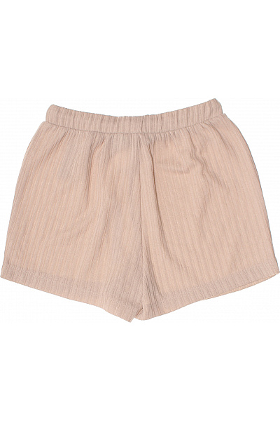 VERO MODA Dámské volnočasové kraťasy béžové pruhované s gumou v pase Vel. S | VERO MODA | obrázek 2