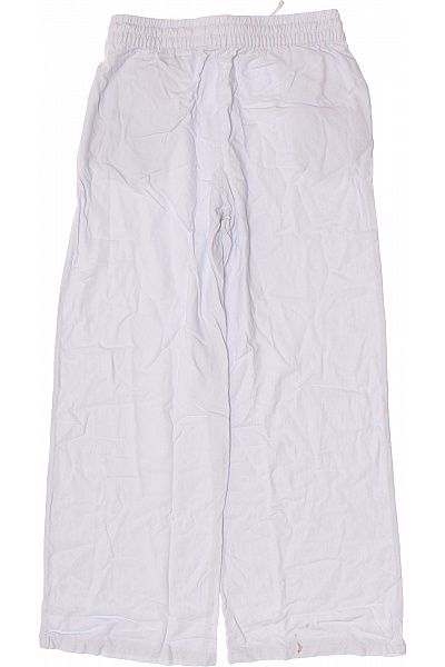 ONLY Dámské lněné kalhoty volnočasové široké s kapsami Velikost 32 | ONLY | obrázek 3