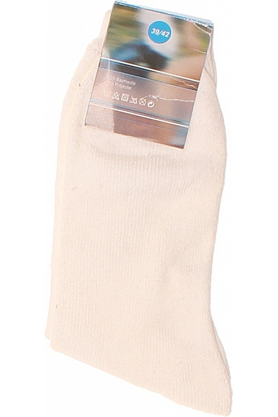 SPORTSWEAR Bavlněné Ponožky 39/42 Béžové Vel. 39-42