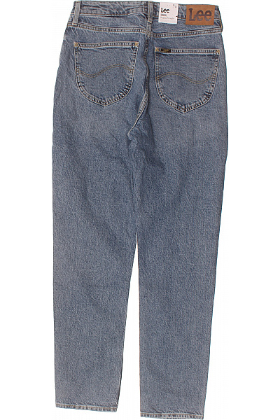 Lee  Dámské modré bavlněné džíny s vysokým pasem rovné vintage Velikost 30/35 | Lee  | obrázek 2