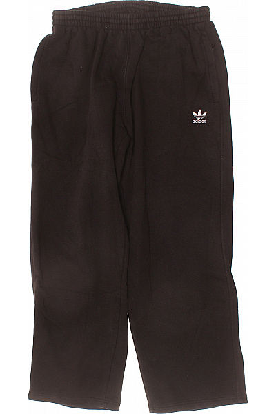 ADIDAS Dámské Tepláky Bavlněné Volnočasové černé Vel. L