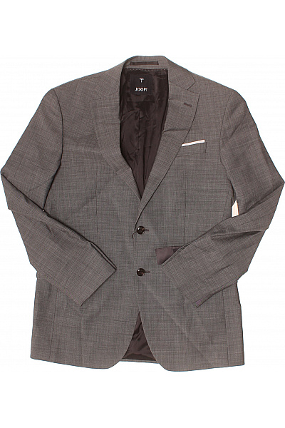 JOOP! Pánské Elegantní Sako šedé Kárované Business Vel. 46