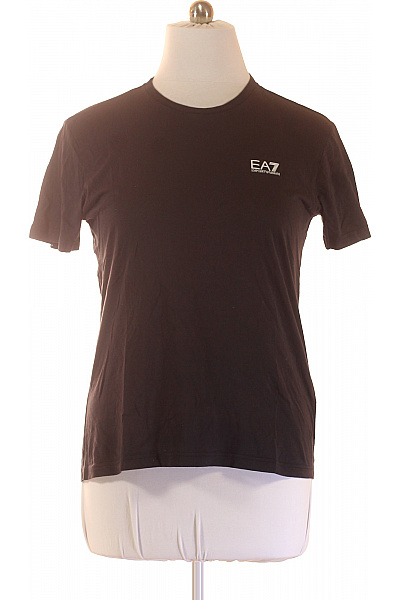 ARMANI Dámské tričko s krátkým rukávem jednobarevné s nápisem Velikost XL | ARMANI | obrázek 2