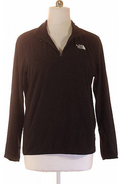 THE NORTH FACE Pánská Mikina S Dlouhým Rukávem A Výšivkou černá Vel. L