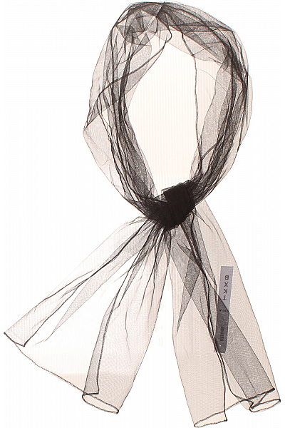 černý tyl šátek | Unimoda | obrázek 2