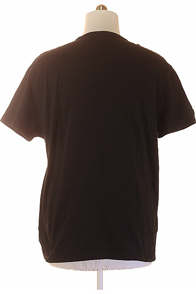 Ralph Lauren Pánské tričko s krátkým rukávem jednobarevné basic černé Vel. xl | Ralph Lauren | obrázek 2