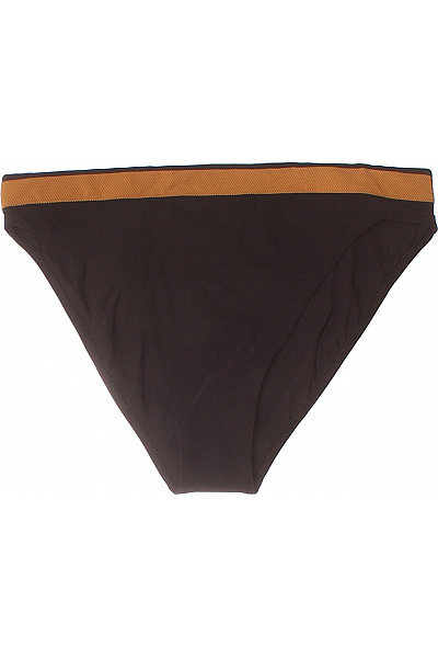 MARYAN MEHLHORN Dámské Plavkové Kalhotky Hnědé Trojúhelníkové Moderní Velikost DE 40