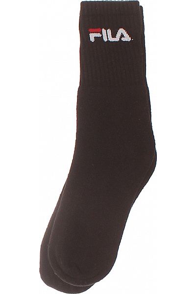 FILA Pánské Kotníkové Ponožky černé