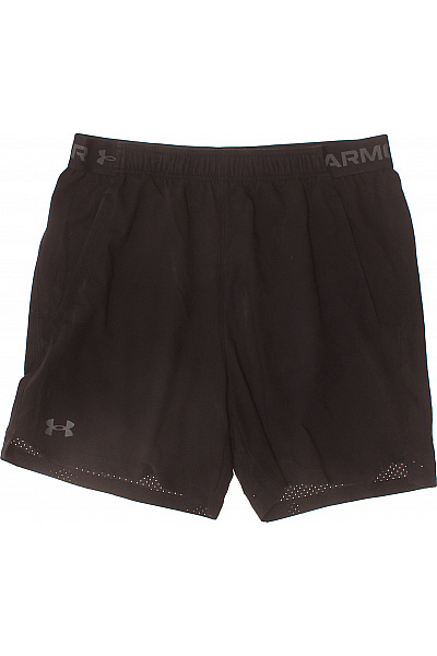 UNDER ARMOUR Pánské černé Sportovní Kraťasy Velikost L