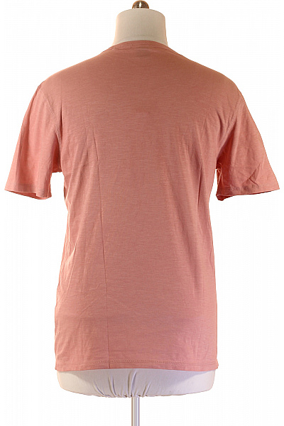 Hugo Boss růžové bavlněné tričko s krátkým rukávem basic Velikost L | Hugo Boss | obrázek 3