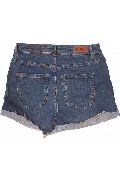 ONLY Dámské džínové kraťasy s vysokým pasem volnočasové modré Velikost M | ONLY | obrázek 3