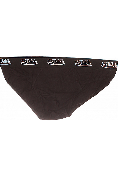 Von Dutch Pánské Bavlněné Slipy Hnědé Velikost XL