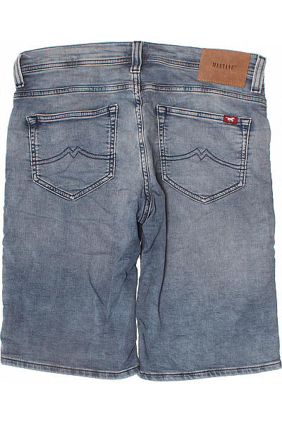 MUSTANG dámské modré džínové kraťasy s kapsami volnočasové Velikost 30 | MUSTANG | obrázek 2
