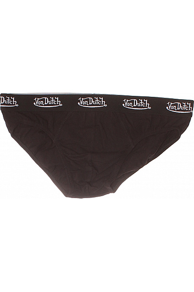 Von Dutch Pánské Bavlněné Slipy Klasické černé Vel. XL