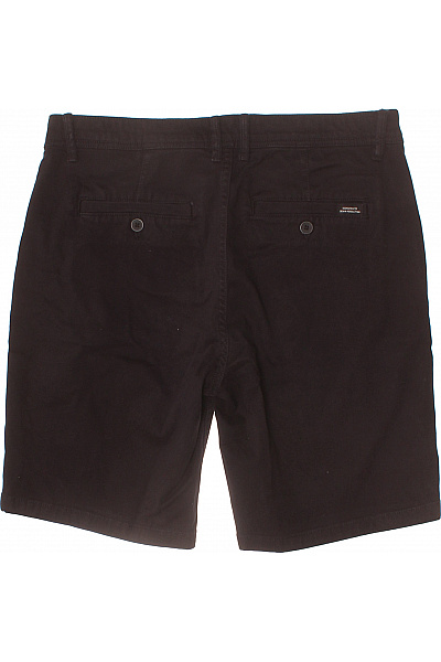 BLEND Pánské bavlněné kraťasy volnočasové černé s kapsami Velikost M | BLEND | obrázek 3