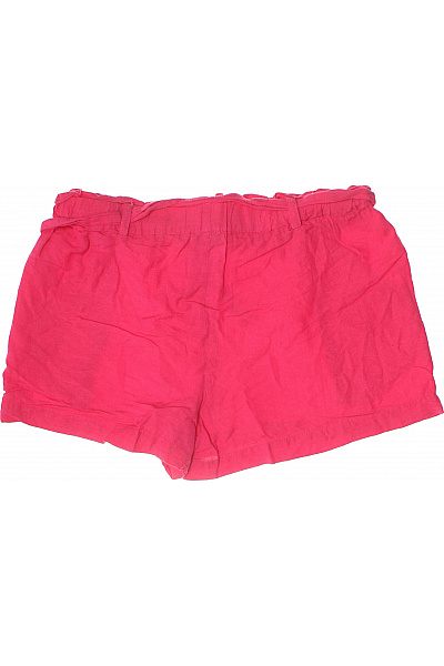 Lascana Dámské volnočasové kraťasy s páskem a mašlí růžové Vel. 40 | Lascana | obrázek 2