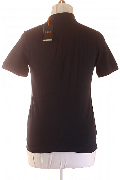 Hugo Boss Pánské bavlněné polo tričko s krátkým rukávem černé Vel. M | Hugo Boss | obrázek 3
