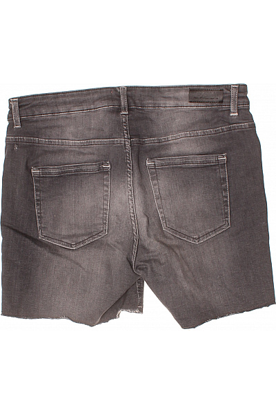 ONLY dámské šedé džínové kraťasy s kapsami ležérní volnočasové Velikost xl | ONLY | obrázek 3