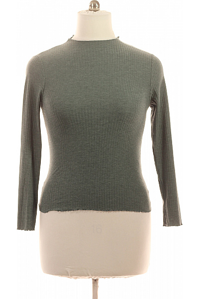 ONLY Dámské tričko s dlouhým rukávem basic šedé Vel. L | ONLY | obrázek 2