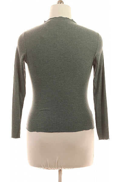 ONLY Dámské tričko s dlouhým rukávem basic šedé Vel. L | ONLY | obrázek 3