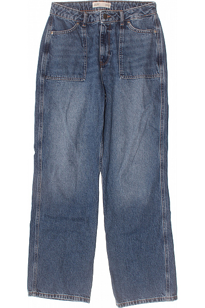 Judith Williams Dámské Modré Džíny Volné S Kapsami Vintage Vel. 32