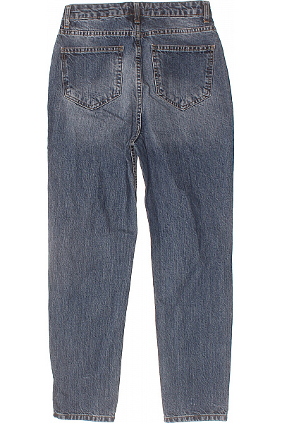 TRENDYOL Dámské džíny modré vintage s dírami Velikost 36 | TRENDYOL | obrázek 2