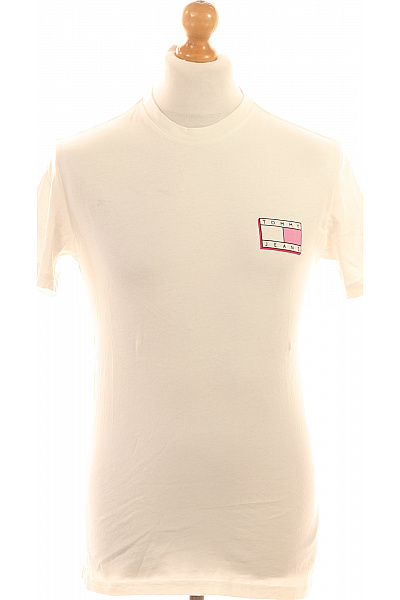TOMMY HILFIGER Tričko s krátkým rukávem jednobarevné basic bavlněné Vel. xs | TOMMY HILFIGER | obrázek 2
