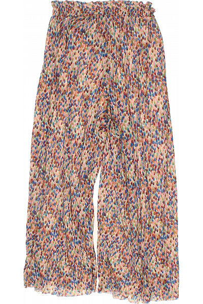 RICH&ROYAL Dámské kalhoty široké volnočasové s mašlí barevné Velikost l | RICH&ROYAL | obrázek 2