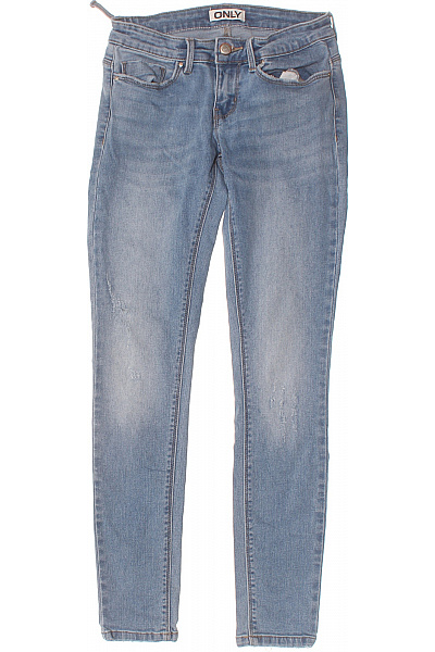 ONLY Dámské Džíny Skinny Modré Strečové S Kapsami Vel. 36/30