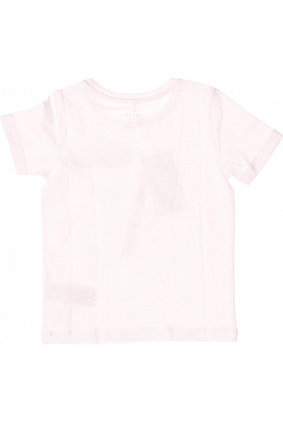 Name It Dětské bavlněné tričko s krátkým rukávem a kapsičkou bílé Velikost 104 cm | Name It | obrázek 3