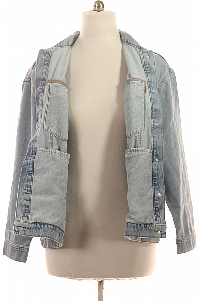 ONLY Dámská džínová bunda modrá oversize Velikost 50 | ONLY | obrázek 4