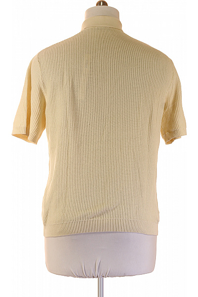 ONLY & SONS Pánské bavlněné tričko polo s krátkým rukávem žluté Velikost m | ONLY & SONS | obrázek 2