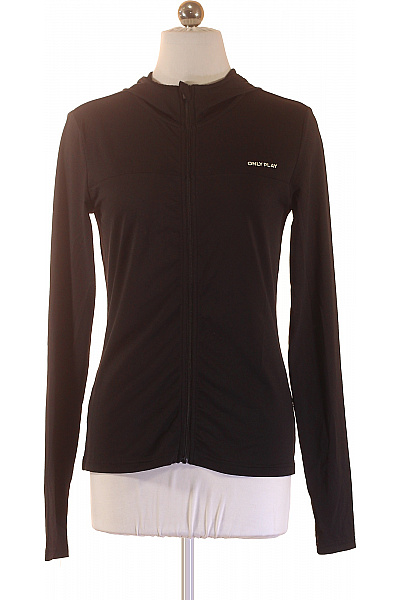 ONLY dámská mikina s kapucí na zip jednobarevná sportovní Velikost S | ONLY | obrázek 2