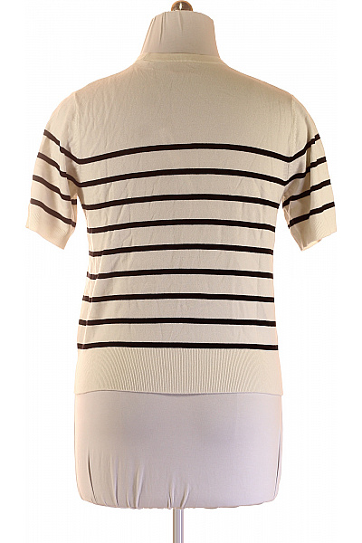 JJXX Dámský pruhovaný svetřík s krátkým rukávem Vel. L | JJXX | obrázek 2