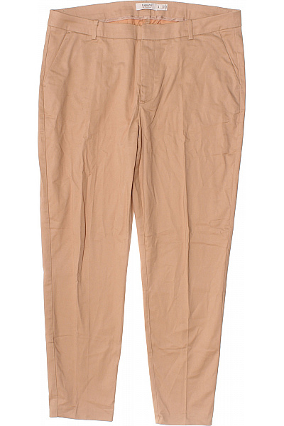 b.young Dámské béžové chinos kalhoty volnočasové elegantní rovné Velikost 44 | b.young | obrázek 2