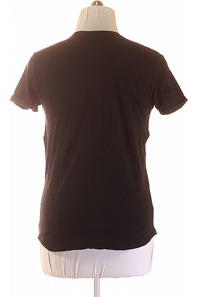 Esprit Pánské tričko s krátkým rukávem černé jednobarevné basic Vel. M | Esprit | obrázek 3