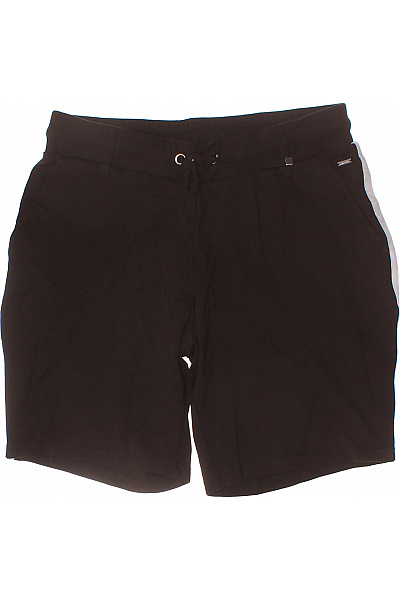 Lascana Dámské černé sportovní volnočasové kraťasy s bočními kapsami a gumou v pase Velikost EU 38 | Lascana | obrázek 2