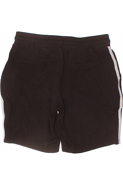 Lascana Dámské černé sportovní volnočasové kraťasy s bočními kapsami a gumou v pase Velikost EU 38 | Lascana | obrázek 3